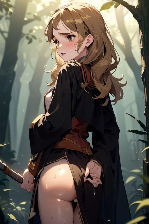 サンプル画像4:お漏らしするハーマ●オニー(わたあめ) [d_543223]