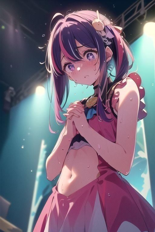 サンプル画像2:ライブ中にお漏らしする星●アイ(わたあめ) [d_543234]