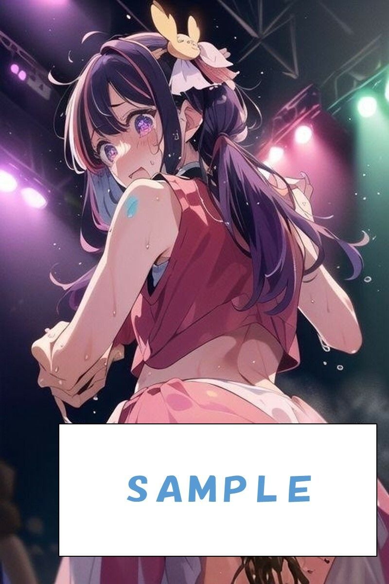 サンプル画像3:ライブ中にお漏らしする星●アイ(わたあめ) [d_543234]