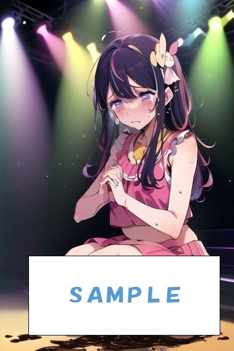 サンプル画像5:ライブ中にお漏らしする星●アイ(わたあめ) [d_543234]