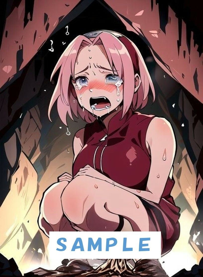 サンプル画像4:お腹を壊したサ●ラ、洞窟で野糞(わたあめ) [d_543270]