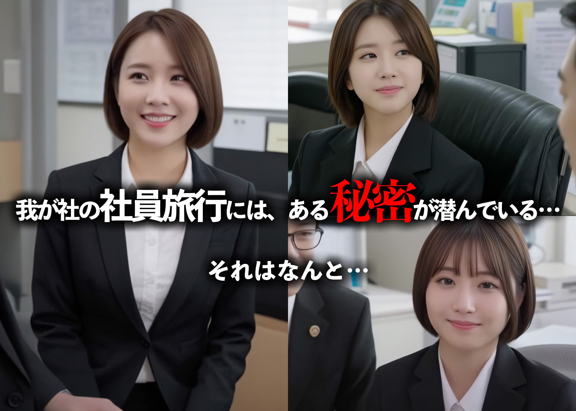 サンプル画像1:【AIループ動画】社員旅行のHな出来事(いもいもラテ) [d_543325]