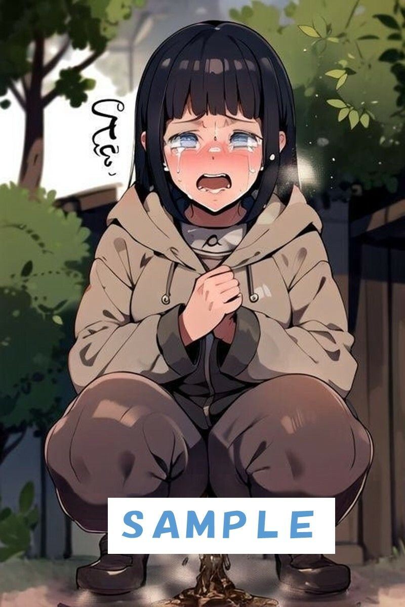 サンプル画像3:お腹を壊したヒ●タ、道場の裏でお漏らし(わたあめ) [d_543328]