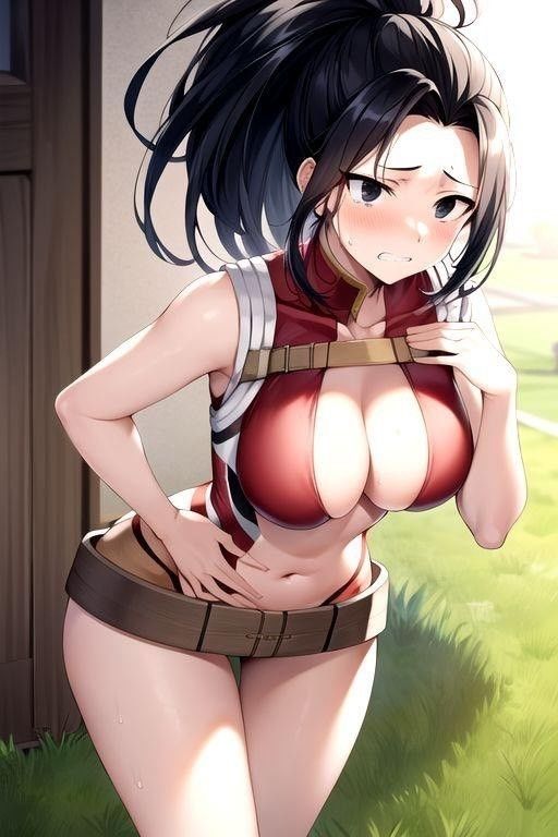 サンプル画像1:バケツに排便するヤ●モモ(わたあめ) [d_543336]