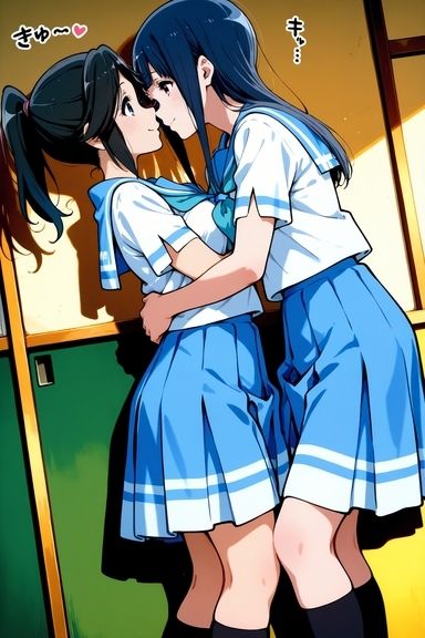 サンプル画像5:のぞみぞ百合プレイ(AIちゃんりく) [d_543353]