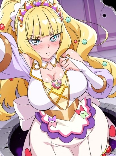 デリシャスパーティプリキュアのキュアフィナーレから送られてきた自撮り写真 画像1