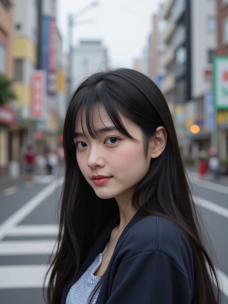 サンプル画像1:美女近影 街中編(AI-AYA) [d_543407]