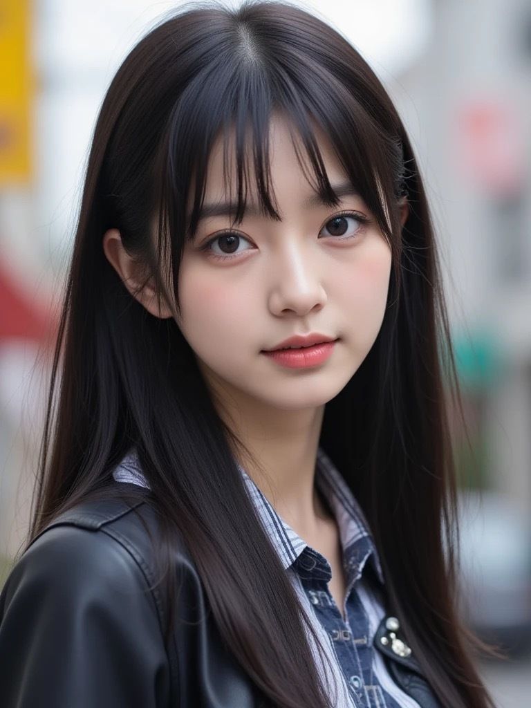 サンプル画像2:美女近影 街中編(AI-AYA) [d_543407]