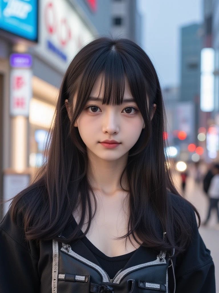 サンプル画像4:美女近影 街中編(AI-AYA) [d_543407]