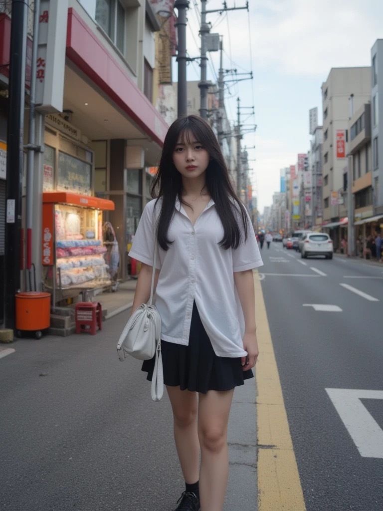 サンプル画像5:美女近影 街中編(AI-AYA) [d_543407]