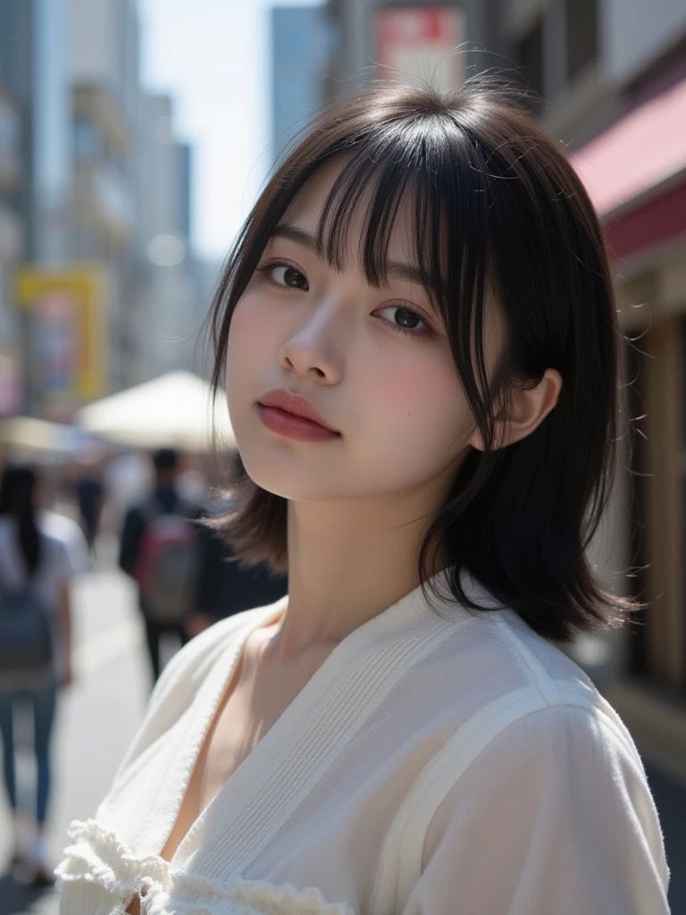 サンプル画像6:美女近影 街中編(AI-AYA) [d_543407]