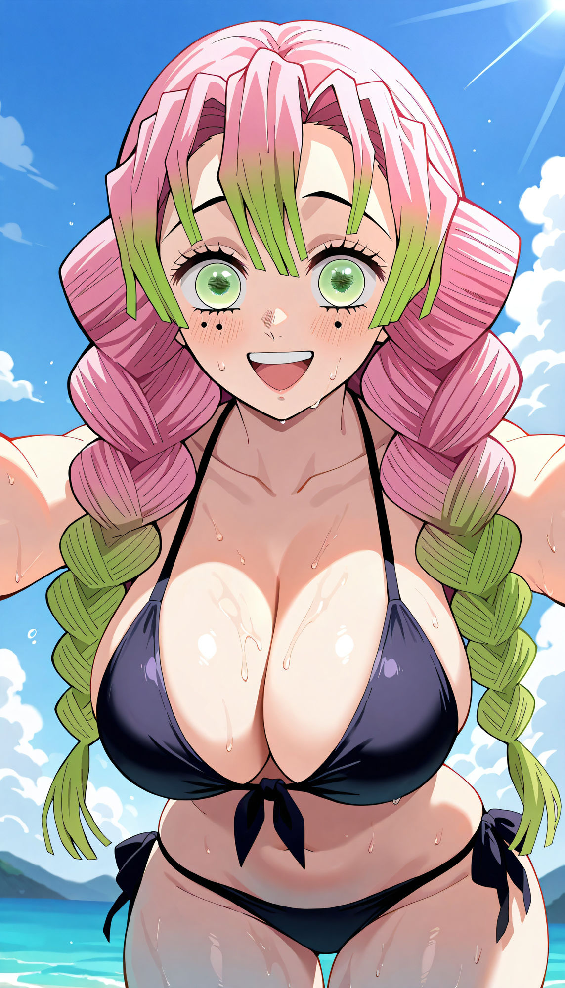 サンプル画像2:『甘露寺蜜璃（鬼滅の刃）』のエッチなシーン500枚！（寝取られあり）(農地改革) [d_543429]