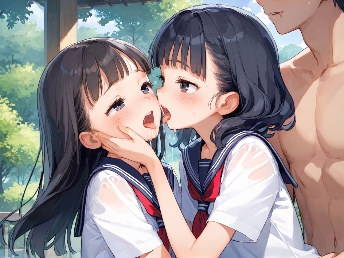 つるぺた少女たちにドスケベ性指導をしてみたら、つるぺた少女たちもムラムラしてみんなでセックスした とろとろ出版 エロ画像4