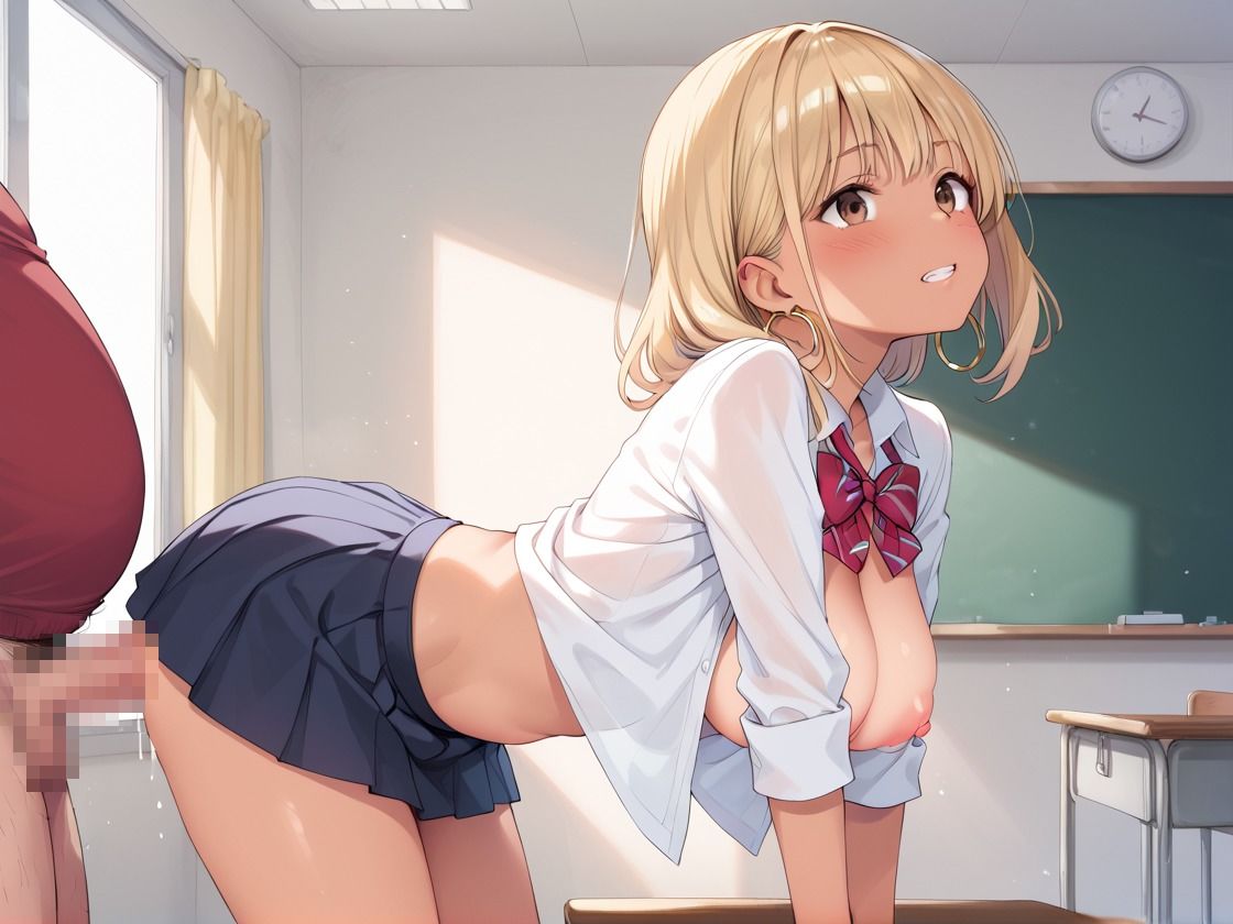 サンプル画像1:性処理学園〜爆乳ギャルを肉便器にして中出ししました(ふわふわまりる) [d_543562]