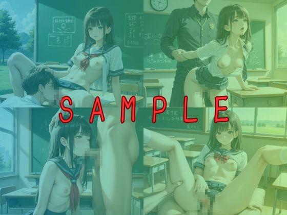 サンプル画像2:chi-pai girl 04  少子化対策学級のまじめな取り組み(まーるい豆腐) [d_543572]