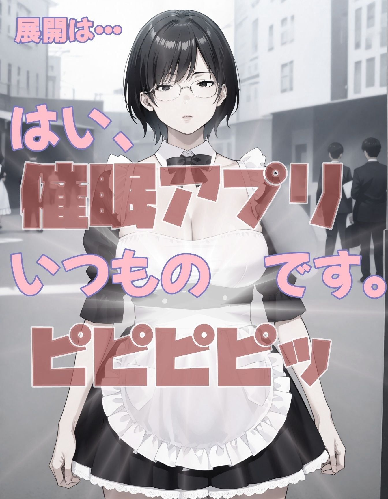 サンプル画像1:地味顔メイドさんはお好きですか？(ツチノコ工房) [d_543575]