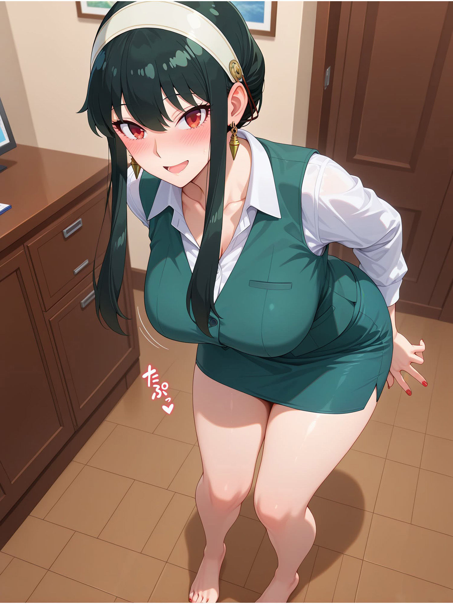 サンプル画像1:ヨルのGreat work！(らきしすAI) [d_543598]