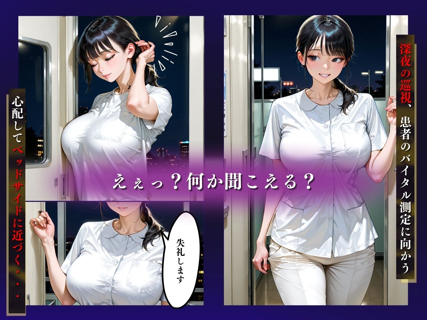 サンプル画像5:看護師深夜の素股(性春出版) [d_543604]