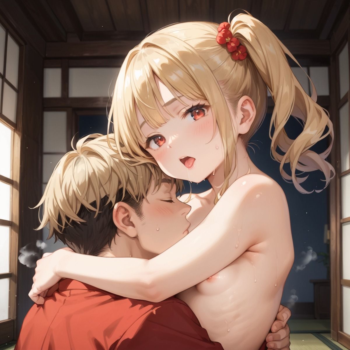 サンプル画像3:着物彼女とまったりえっち！Part2＜ちっぱい・巨乳いろいろ＞(癒しエロっち) [d_543749]