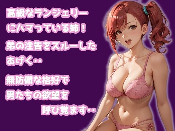 サンプル画像1:高級なランジェリー好きの姉が訪問者に犯●れる(ERC) [d_543885]