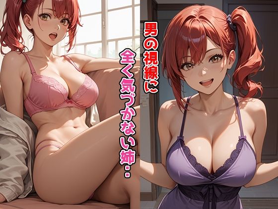 サンプル画像2:高級なランジェリー好きの姉が訪問者に犯●れる(ERC) [d_543885]