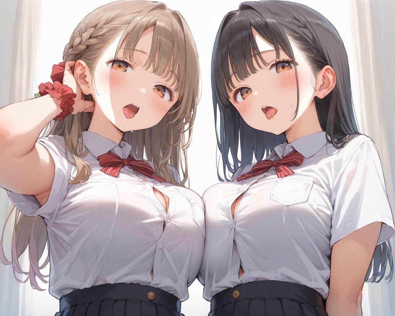 サンプル画像6:巨乳女子校生たちを孕ませ放題！(むちふわドーナツ) [d_543891]