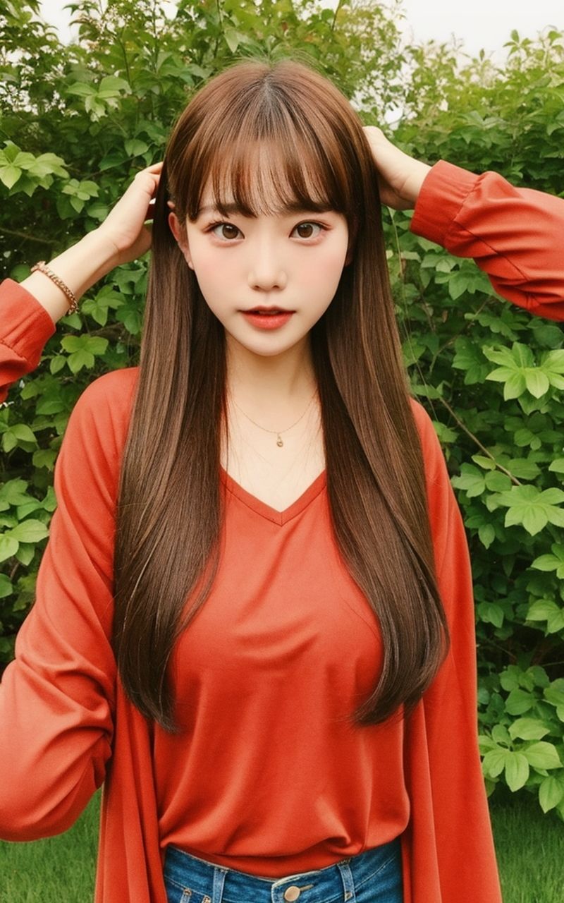 サンプル画像4:AI美女写真集┃クールな乙女(AI美女写真集┃清楚な大人) [d_543985]