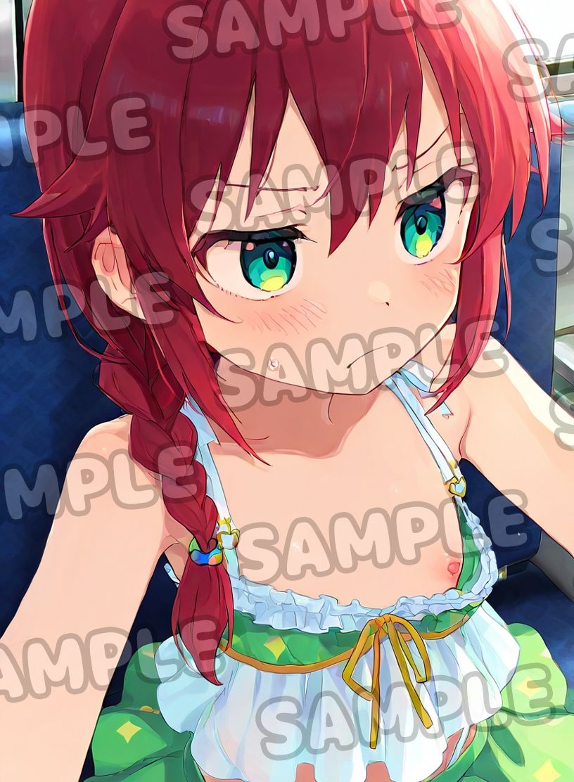 電車の中でこっそりみないでくだちゃい！2 ドール堂 エロ画像2