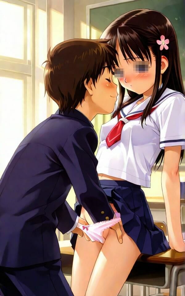 サンプル画像2:制服を脱いで  教室でいけないこと(AI幻想工房) [d_544133]