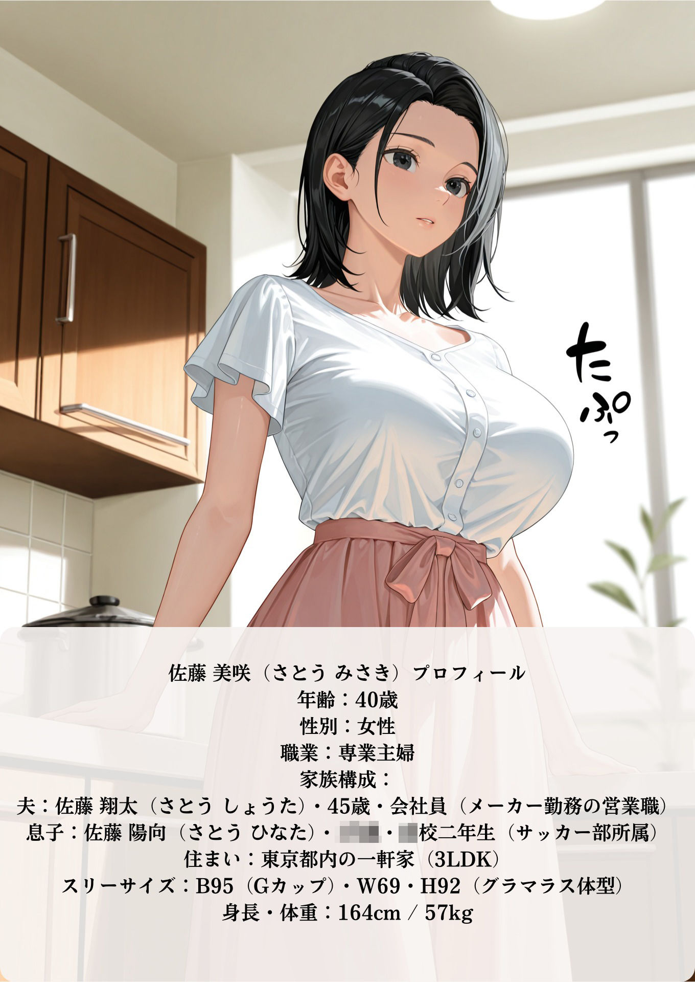 サンプル画像1:ネトラレ 狙われた人妻(AI美女あむ) [d_544174]
