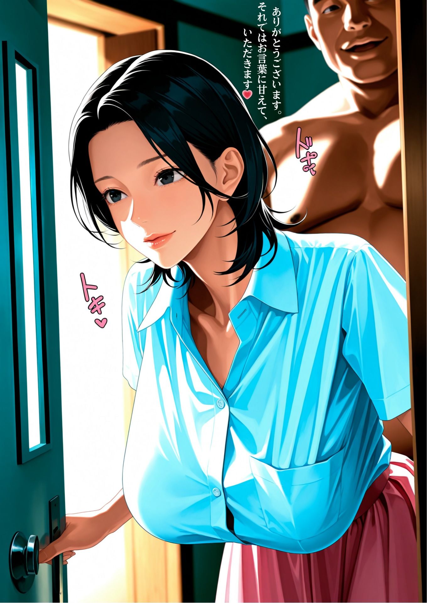 サンプル画像4:ネトラレ 狙われた人妻(AI美女あむ) [d_544174]