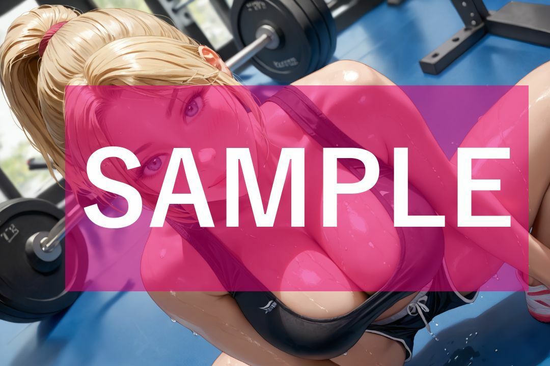 サンプル画像5:パーソナルトレーナーの巨乳お姉さん達にエッチなポーズをおねだりしてみた（全261枚）(Jaga_ojisan) [d_544190]