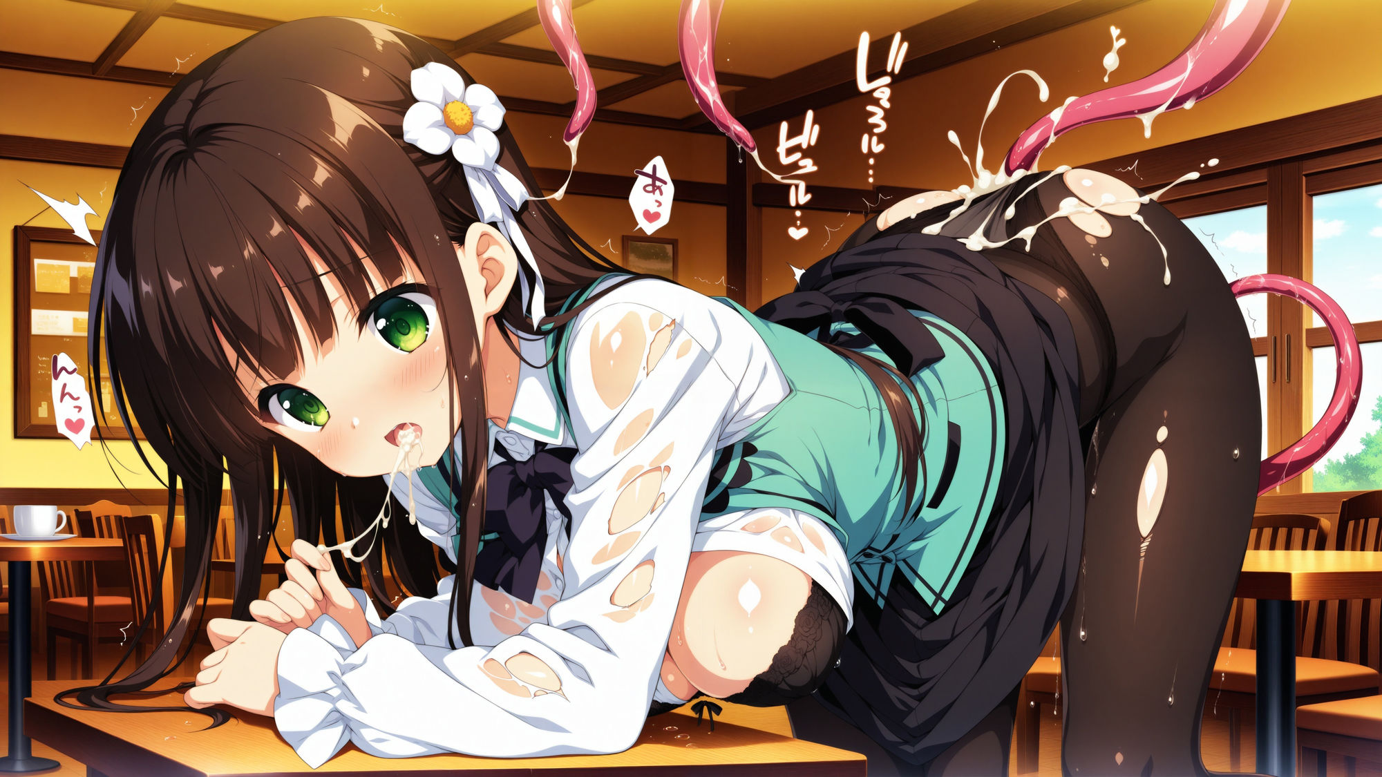 サンプル画像4:触手に囚われた少女達 〜ごちうさ編〜 Vol.2(星のアトリエ) [d_544220]