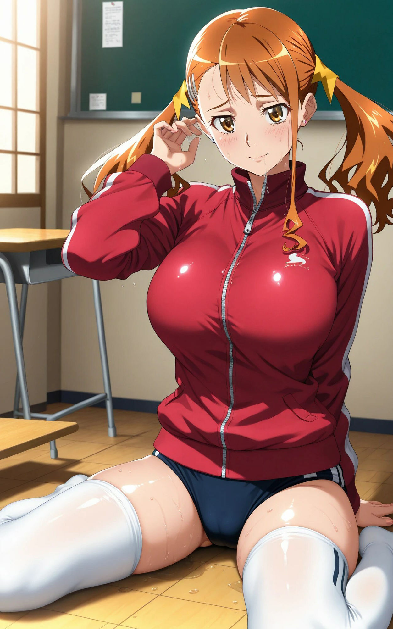 サンプル画像1:【雌イキヒロイン】安●鳴子（あなる）編(画像生成マン) [d_544264]