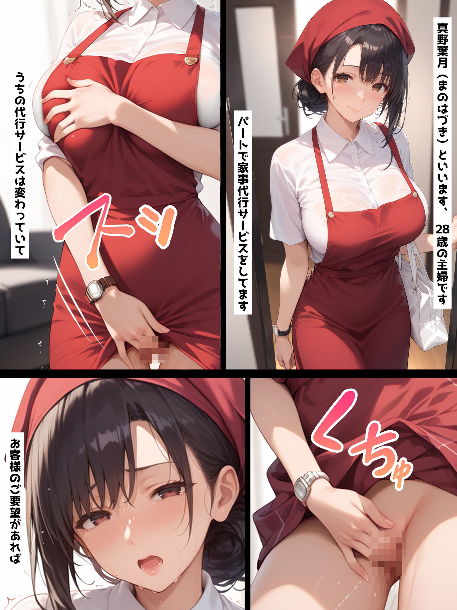 爆乳ミセス 家事代行編 vol.11【セリフ入有】 画像1