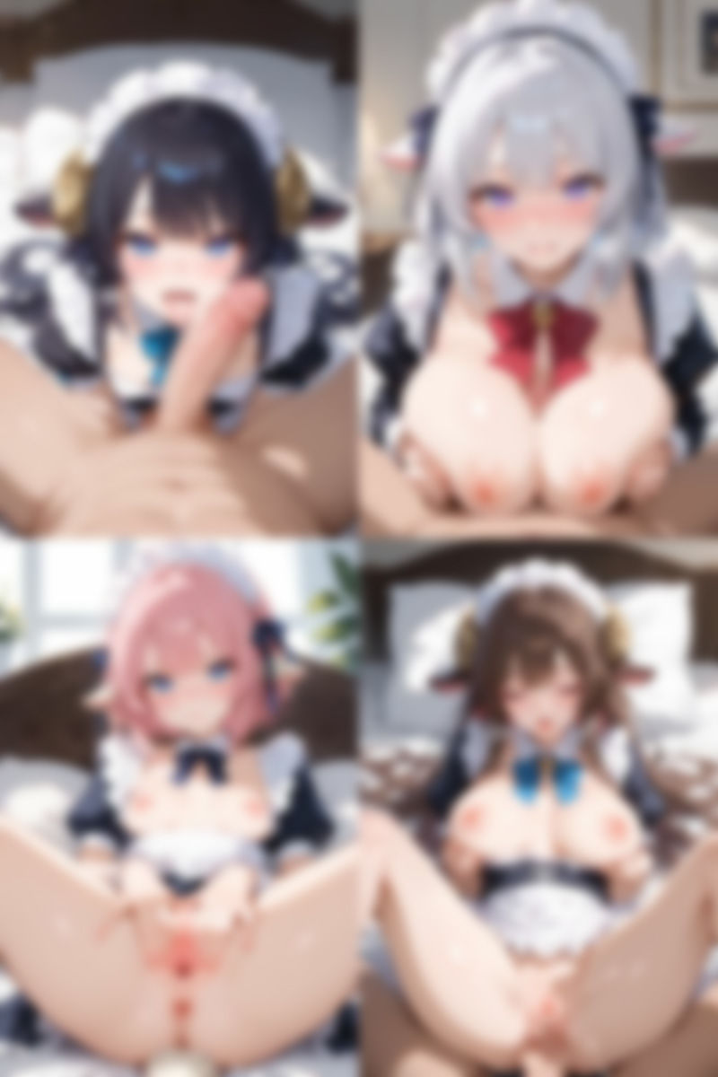 ケモミミ?の楽園 ひつじ メイド服編 画像2