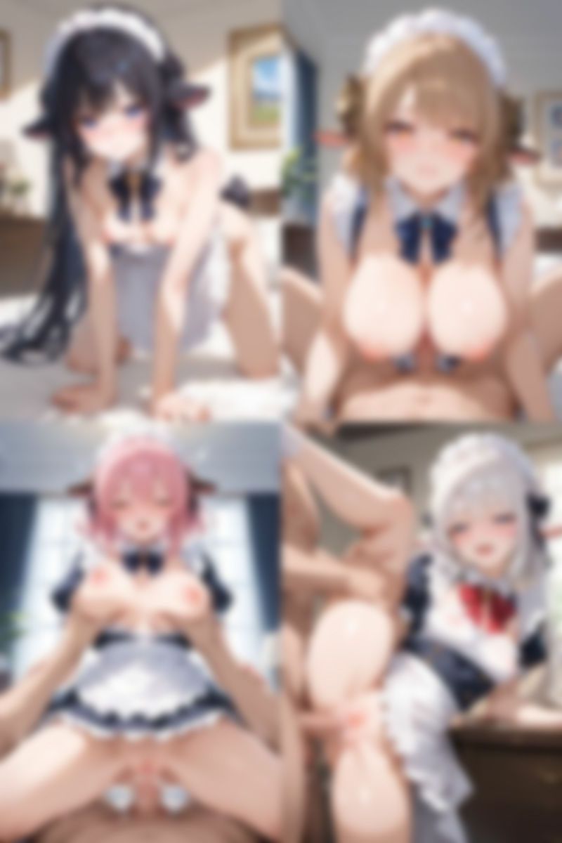 ケモミミ?の楽園 ひつじ メイド服編 画像3