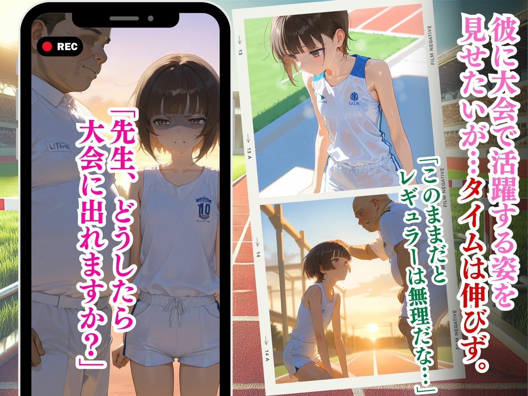 サンプル画像3:新入生でレギュラーになれた理由試合に出るためには…「先生挿れてください」私、試合に出たいです。(推し娘) [d_544389]