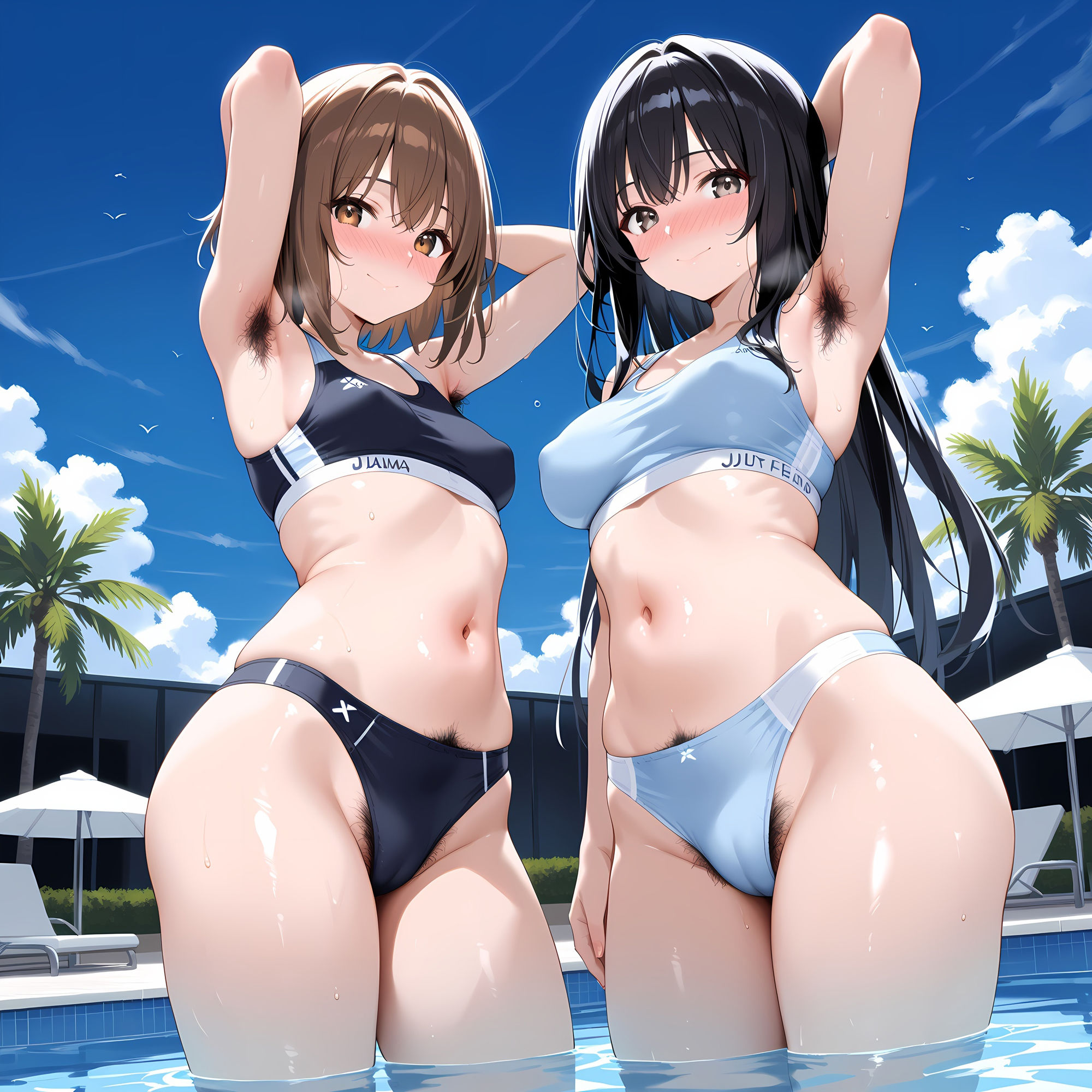 サンプル画像3:クラスメイトのモブJK×2があなたの性癖を歪めにくるCG集(妄想サチュレーション裏口) [d_544478]