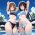 クラスメイトのモブJK×2があなたの性癖を歪めにくるCG集