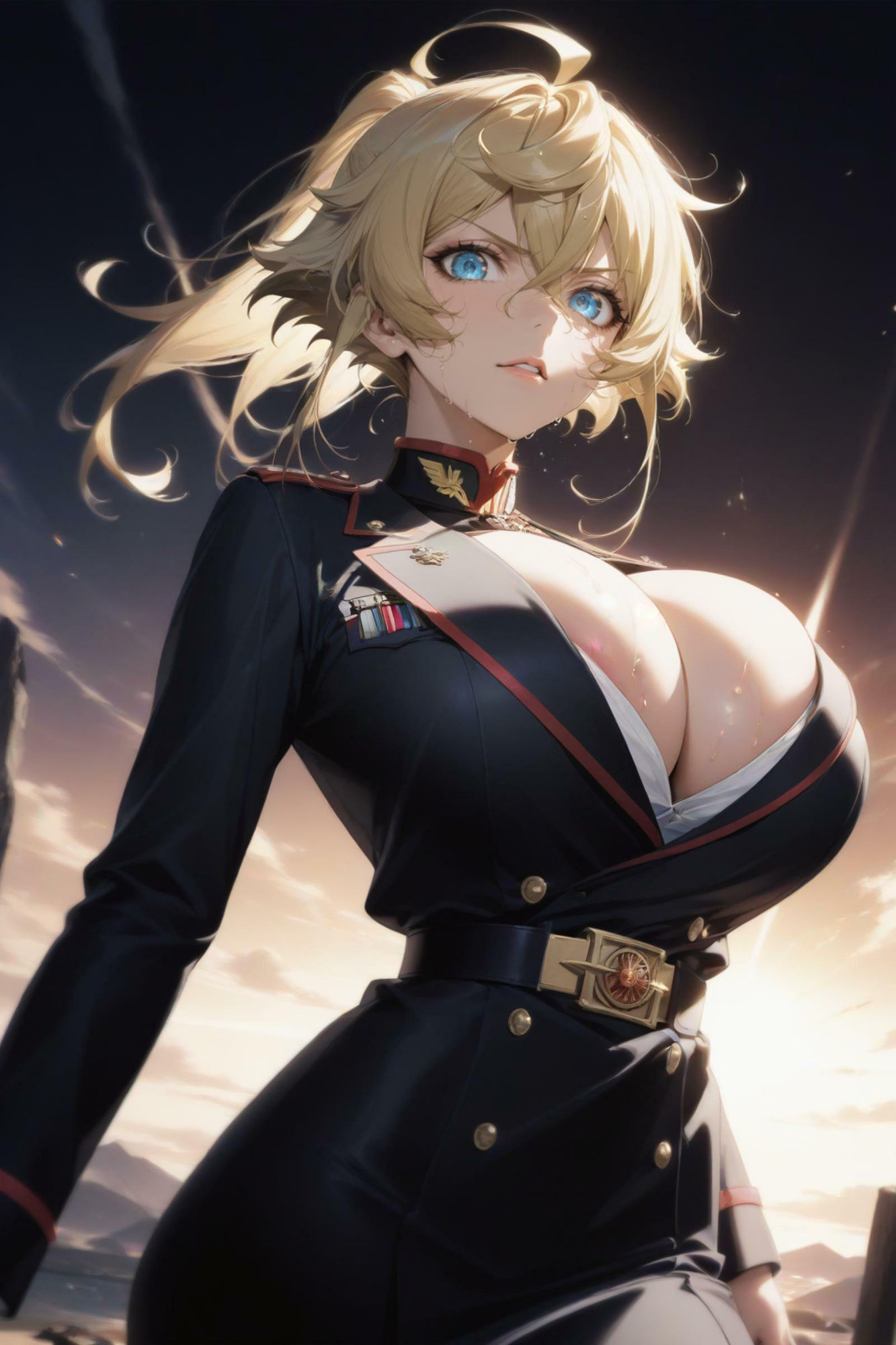 サンプル画像1:爆乳×ターニャ・デ〇レチャフ(spoit) [d_544489]