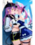 【エロライブ】あくトワ百合プレイ