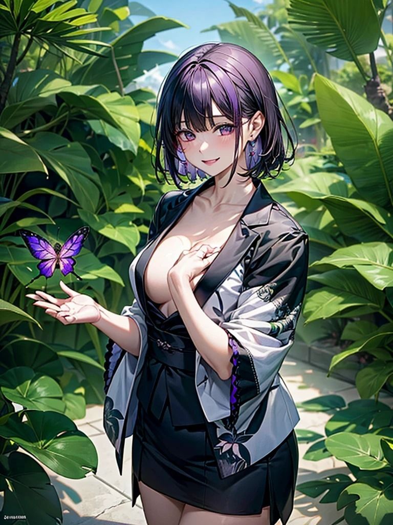 サンプル画像3:蝶が似合う、圧倒的な美とスタイル【イラスト集】(夢幻出版【イラスト】) [d_544525]