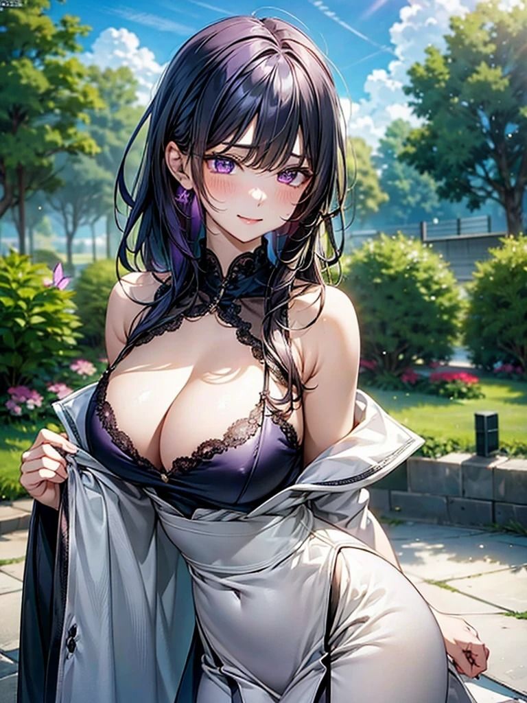 サンプル画像4:蝶が似合う、圧倒的な美とスタイル【イラスト集】(夢幻出版【イラスト】) [d_544525]