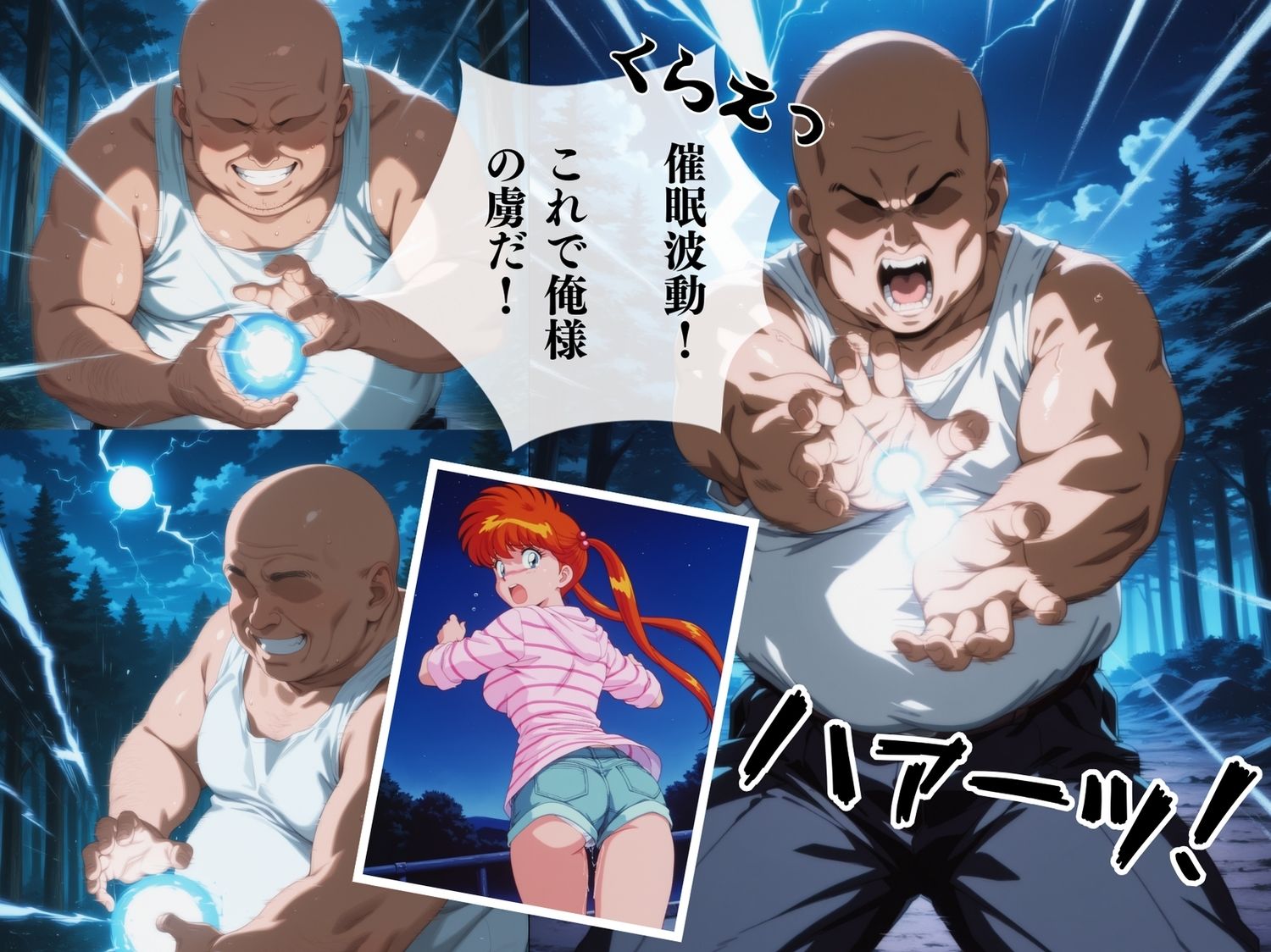 サンプル画像3:【完全敗北】稲◯ 郷子 〜美少女はオジサンの性奴●。催●の力で快楽の虜に堕ちる。〜(種きゅん☆ハーレム計画) [d_544548]