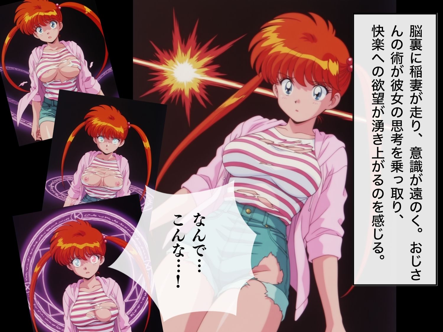 サンプル画像5:【完全敗北】稲◯ 郷子 〜美少女はオジサンの性奴●。催●の力で快楽の虜に堕ちる。〜(種きゅん☆ハーレム計画) [d_544548]