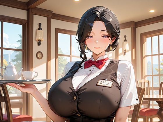 サンプル画像1:バイト先の人妻は止まらない性欲を僕のチ●ポで満たす(完熟マンゴー) [d_544553]