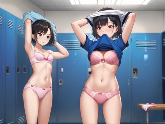 サンプル画像1:チアリーダーの締まったお尻に挿入したら気持ちよすぎた(ロリに夢中) [d_544578]