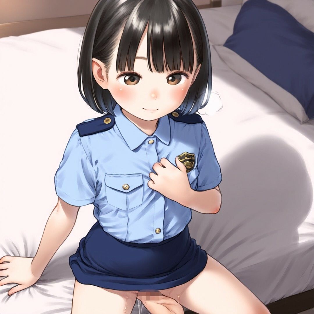 おにいちゃんとエッチな警察官ごっこ