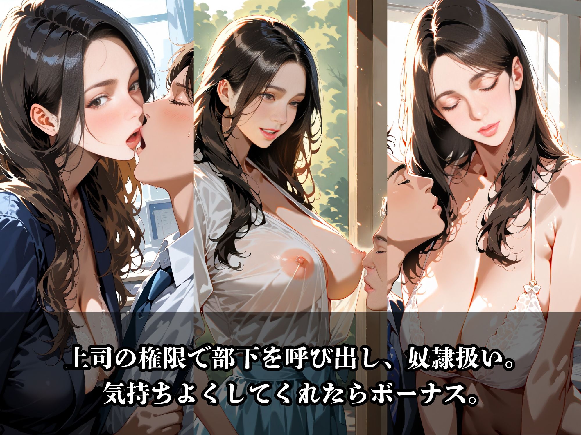 サンプル画像3:チンポ大好き激エロ発情女社長 寺尾 涼子 社内無双(完熟まんこりほぐし) [d_544600]